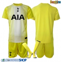 Maglie da calcio Tottenham Hotspur Portiere Terza Maglia Bambino 2025-26 Manica Corta (+ Pantaloni corti)